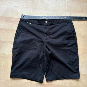 LRL Ralph Lauren Black Canvas Bermuda Shorts
